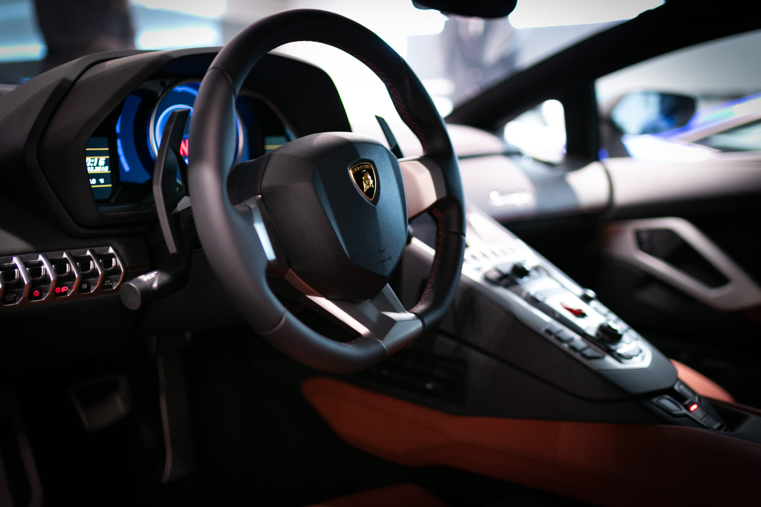 清潔な車内